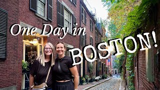 ONE DAY Itinerary in BOSTON [upl. by Nacim678]