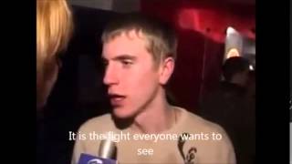 Russian lad in nightclub hears Mayweather vs Pacquiao is happening [upl. by Snevets420]