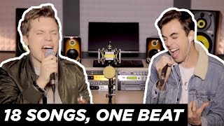 18 Songs One Beat Sing Off  Roomie vs Rolluphills [upl. by Merna358]