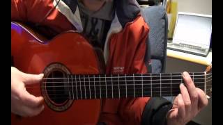 fandango con letra lesson guitar [upl. by Tiram375]