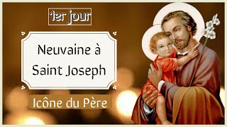 Neuvaine à Saint Joseph  1er Jour Joseph icône du Père [upl. by Vashtia889]