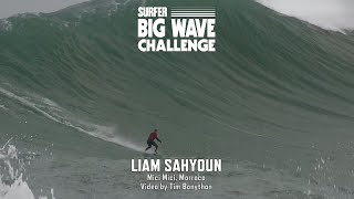 Liam Sahyoun at Mici Mici  SURFER Big Wave Challenge 202324 Entry [upl. by Ydarb769]