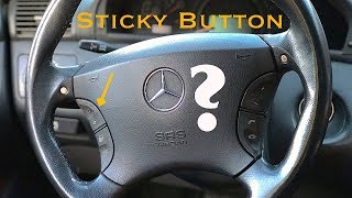 Mercedes Sticky Button Fix Issue  CarMAN [upl. by Hackett]