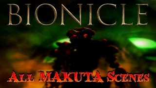 BIONICLE Mask of Light  All Makuta Scenes [upl. by Stilu200]