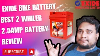 Exide xplore 12XL25LC bike battery  Exide bike battery kaisa battery hai ye  bike battery [upl. by Windsor202]