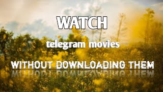 Telegram से करें new movie downloadtelegram movie download telegram link telegrammovies telegram [upl. by Hermia122]