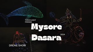 1500 drones 🤯 Create magic Mysore Dasara 2024 A spectacle in the Skyquotdrone mysoredasara drone [upl. by Gnoz964]