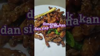 oreg kering manisfood makanan cooking viralshort [upl. by Nanette230]