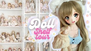 Doll Shelf Tour  Display Ideas  IKEA Billy Bookcase [upl. by Feingold]