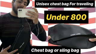 Best Budget Sling BagsWaist Bag for Men Amazon HampM zara [upl. by Ivatts191]