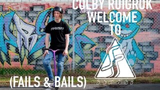 Colby Ruigrok  Welcome To Fasen Scooters Fails amp Bails [upl. by Barby]