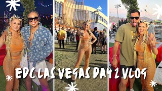 these sets popped off EDC Las Vegas Day 2 Vlog 2022 [upl. by Dnalon746]