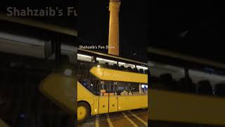 Darmstadt LuisenPlatz goodday good travel travelvlog event events tourism bus yellow [upl. by Aerdnahs247]