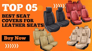 Best Seat Covers for Leather Seats in 2024  Best Leather Seat Covers Every vehicle Owner Needs [upl. by Stevie615]