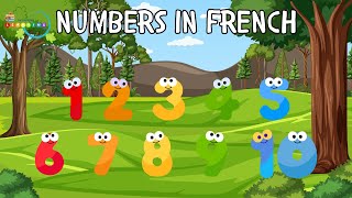 Learn to Count 1 to 10 in French [upl. by Nageam]