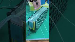 Febatt How to connect the cable of the lithium battery protection board lithiumbattery wiring [upl. by Tade]