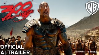 Zack Snyders 300 Born of an Empire  TRAILER  Dwayne Johnson  AI Generated [upl. by Anoik]