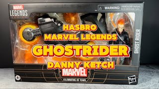 HASBRO MARVEL LEGENDS GHOST RIDER DANNY KETCH [upl. by Ekalb]