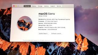 MAC OS SIERRA ON DELL INSPIRON 5000 7579 [upl. by Ellekim]