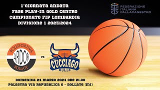 Ardor Bollate vs Cucciago Bulls [upl. by Joshia]