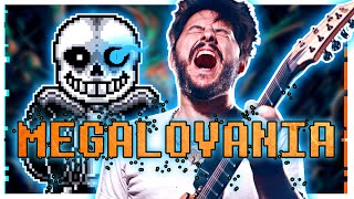 MEGALOVANIA  Undertale METAL Guitar Cover  FamilyJules [upl. by Yeldarb849]