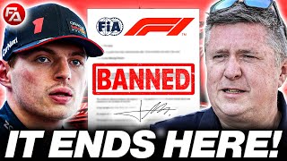 Max Verstappens HUGE REVENGE on FIA amp British Media after Brazil GP [upl. by Nywde]