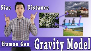 Gravity Model and Migration AP Human Geography [upl. by Carmina495]