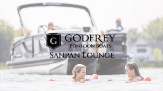 Godfrey Pontoon Boats  Sanpan Lounge [upl. by Erodeht908]