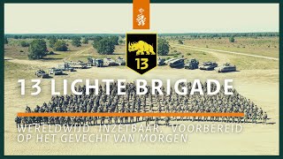 🦏 Dit is 13 LICHTE BRIGADE gepantserd en snel wereldwijd inzetbaar [upl. by Richelle822]