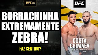 PAULO BORRACHINHA ACABOU BORRACHINHA VS CHIMAEV UFC 294 [upl. by Shafer]