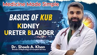 Basics of KUB  Kidney Ureter Bladder  Speaker Dr Mohd Shoeb A Khan Renowned Nephrologist [upl. by Chiaki]