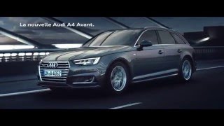 La nouvelle Audi A4  Conditions Salon [upl. by Karrah]