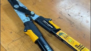 Fiskars Solid Telescopic Loppers Review These have 37 of reach amp cut with ease [upl. by Glantz]