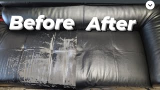 Temu Leather Repair Review  NO or GO temureview fyp trending diy [upl. by Gonagle869]