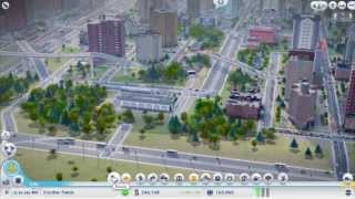 SimCity Инструмент quotПоднятьопустить дорогуquot [upl. by Ahsitan247]