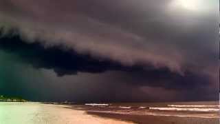 Amrum  Norddorfer Strand  Gewitter [upl. by Gale734]