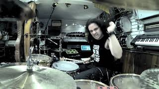 Jordan Cannata  Question Everything by Five Finger Death Punch Drum Cover [upl. by Aihsekyw]