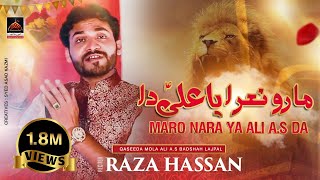 Qasida  Maaro Naara Ya Ali Da Rab De Wali Da  Raza Hassan  2017 [upl. by Marybelle]