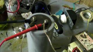 Discharging The 2200uF 450V Capacitor [upl. by Rab]