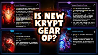 Reviewing New Update 54 Krypt Gear in MK Mobile Are They Worth The Grind [upl. by Aynod137]