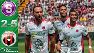 Dep Saprissa 2 vs LD Alajuelense 5  Clásico Torneo de Apertura 2019  Relato Teletica Radio [upl. by Lyrradal]