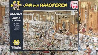 Jan van Haasteren ‘De Keuken’ 500XL stukjes Nummer 19085 Puzzel1000Stukjes [upl. by Einnov]