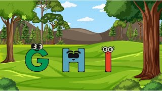 Learn G H I Alphabet with Sounds for Kids 2024  Education ABC Play Group and Nursery [upl. by Shari]