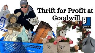 Trash To Treasure Thrifting For Profit at Goodwill  reselling  out dated to on trend [upl. by Refennej]