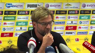 Borussia Dortmund  VfB Stuttgart  BVB Bundesliga Pressekonferenz [upl. by Harday832]