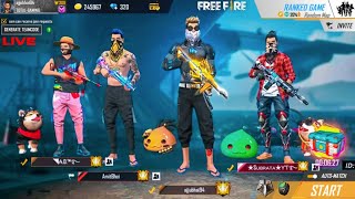 Free Fire Live  Heroic GrandMaster Push Global No1 In India [upl. by Aelanej]