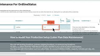 How To Model Your Production Setup in Cetec ERP Labor Plan Data Maintenance [upl. by Sharity]