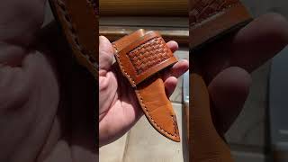 Horizontal carry ambidextrous knife sheath [upl. by Namrehs]