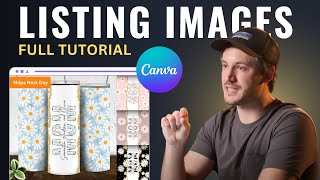 How To Etsy Listing Images for 3X Conversion Rate Full Tutorial [upl. by Anayd]