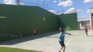 FRONTENIS CALATORAO 2K23 OCTAVOS JULIO DAVID VS CHRISTIAN ALEJANDRO [upl. by Garlen332]